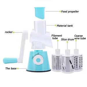 Ostgrönsaken Shredder Food For Slicer Processor Gadgets Potato Cabbage Cutter Chopper Manual Kitchen Grater 240325