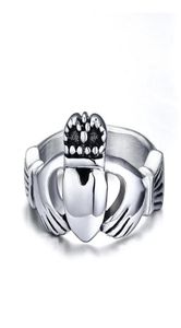 Wedding Rings Stainless Steel Heart Ring Made In Ireland Jewelry Whole8062079