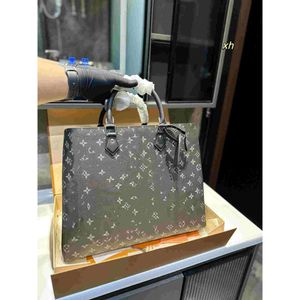 Borsa di design di lusso da uomo postino borsa tote di grande capacità borse per la spesa con valigetta moda