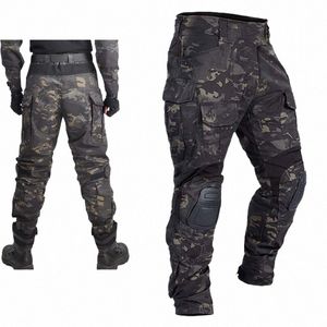 Män militära taktiska byxor airsoft armé camo byxor bekämpa pant safari multi fickor paintball airsoft arbeta jaktkläder c9sj#