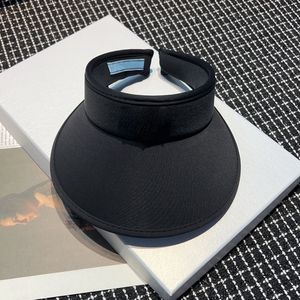 Designer de moda chapéus de aba larga elegante chapéu vazio viagem usar grande borda ultra proteção solar esportes ao ar livre