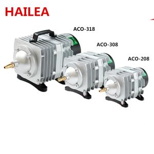 Akcesoria Hailea ACO208 ACO308 ACO318 Elektromagnetyczna sprężarka powietrza Przenośna bąbelek akwarium KOI