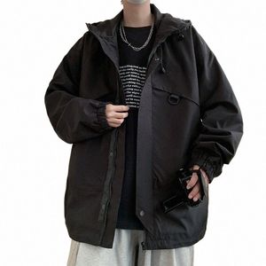 new Spring Autumn Men's Jacket Fi Casual Streetwear Bomber Jacket Windbreaker Coat Male Outwear Camoue Hip Hop Clothes X7mk#