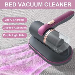 1pc, Bed Cleaner, Super Strong Suction Low Noise, UV Light, Washable HEPA Filter for Deep Clean, Handheld Vacuum, Mattress Vacuum Cordless, Effectively Clean Up