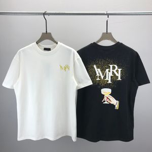 디자이너 셔츠 남성 T 셔츠 스트리트 스트리트 캐주얼 Tshirt 남자 셔츠 느슨한 셔츠 남성 여자 여름 고급 Tshirts 프린트 티 탑 테스 짧은 소매 미국 크기 xs-l w17