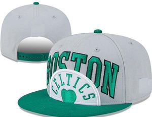 Boston''Celtics''ball Caps 2023-24 unisex lyx mode bomullsmästare baseball cap snapback hatt män kvinnor sol hatt broderi vår sommar mössa grossist a0