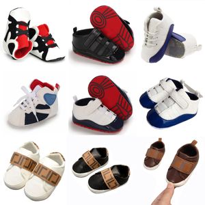 Spädbarnsbarn First Walkers Shoes Fashion Baby Shoes 0-1 år Anti Slip Sports Casual Shoes