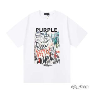 2024 Purple Shirt Purple Brand Shirt Tshirts Mens Shirt Women T Shirt S M L Xl 2023 New Style Clothes Mens Designer Graphic Tee 7800