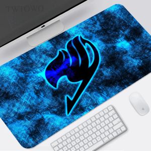 Kuddar Fairy Tail Mouse Pad Gaming XL Stor anpassad ny MousePad XXL Mouse Mat Mousepads Natural Rubber Carpet Soft Anti Slip Computer