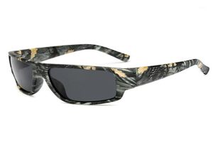 Occhiali da sole Moda Camo Polarizzati Uomo Quadrato Occhiali da sole da guida Visione notturna di alta qualità Maschio Gafas UV400 Eyewear4202629