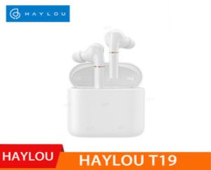 オリジナルのHaylou T19ワイヤレス充電TWS BluetoothヘッドフォンAPTX赤外線センサータッチワイヤレスイヤホンノイズがキャンセル4562383