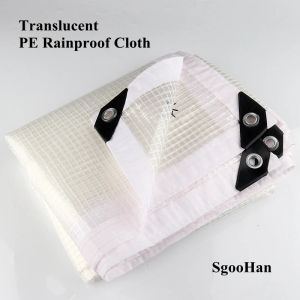 Nets 0.33mm Translucent Rainproof Cloth PE Film Tarpaulin Garden Succulent Plants Shed Pet House Cover Waterproof Cloth Keep Warm