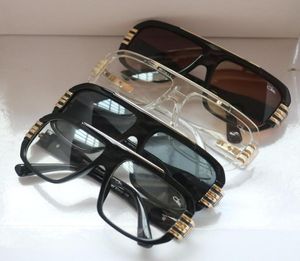 2021 Modne okulary przeciwsłoneczne mężczyźni projektant marki unisex złoty metalowa podwozie męskie okulary słoneczne dla kobiet szklanki 4 Color5751682