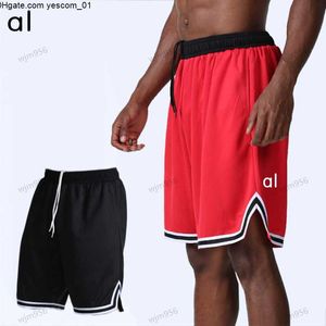 Shorts Allulu Designer for Mens New Basketball Running Cloud Top Fitness Loose Football Sportswear Jimmy Traction Arena Child Lodowca szałwia Adaptowane stadion