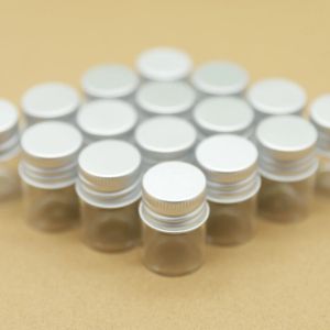 Jars 50pcs/lot 22*30mm 5ml Tiny Glass Bottles storage bottles & jar Glass Small Jars Vials Mini Containers DECORATIVE Bottles