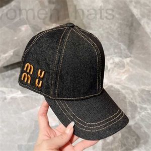 Top Caps Designer Denim Cap Tasarımcı Beyzbol Erkek Kadın Sunhat İşlemeli Şapka Moda Sokak Şapkaları Sıradan Mektup M Snapback Outdoor Idmc