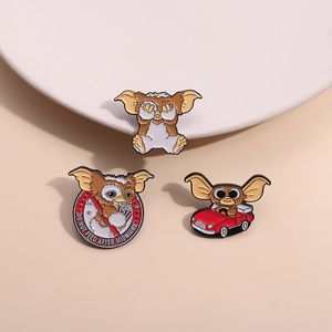 Cartoon Anime Monster Emaille Pin 80er Jahre Film Charakter Brosche Rucksäcke Revers Kleidung Abzeichen Tolle Schmuck Geschenke für Freunde