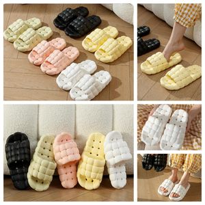 Slipper Home Shoes GAI Slide Bedroom Showers Room Warm Plush Living Rooms Soft Wear Cotton Slipper Ventilate Womans Men black pink white