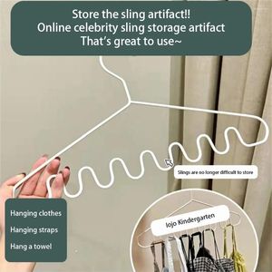 Hängare Portable Storage Coat Hanger Dålig Wave Multi-Mouth Drying Rack Easy Hanging Non-Slip Clothes Hushållsprodukter