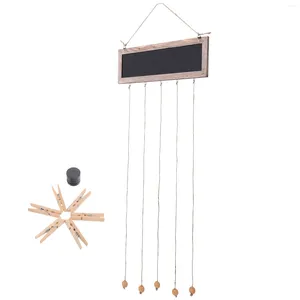 Frames Wooden Tag Po Holder Hanger Clothes Hangers Hanging Picture Display Wall Decor Wedding Postcard Pendant Home