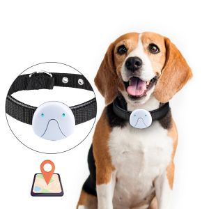 Trackers smarta husdjur GPS -plats tracker wifi mini vattentät antilost krage tracker för hund katt krage vattenresistent USB -laddning