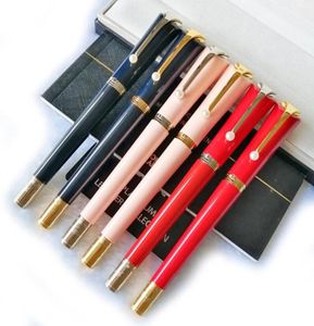 LGP роскошные ручки Специальное издание BlackPinkred Colors Rollerball Ballpoint Pen с жемчужным зажим