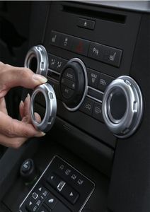 Keşif için 5 PCS Range Range Rover Sport Chrome Hacmi ve Klima Düğmeleri Trim Araç Aksesuar ve Parçalar7409903
