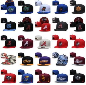 New America College Hurricanes Crimson Gator Longhorns Clemson Sooners Hawkeyes Wildcats Virginia Snapback Hats Takımları Futbol Beyzbol Basketbol Snapbacks