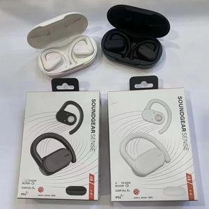 SoundGear Sense Bluetooth-hörlurar, TWS 5.0 Bulleravbrytande stereo, Sport Earhooks, Hi-Fi öronsnäckor, med laddningsfall, lång standby