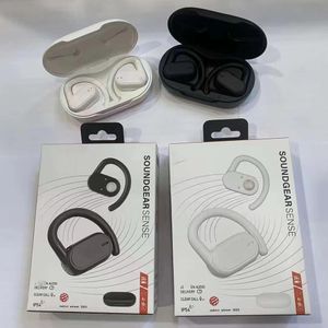 سماعات Soundgear Sense Bluetooth ، TWS 5.0 إلغاء الضوضاء ستيريو ، Earhooks الرياضية ، سماعات الأذن Hi-Fi ، مع حالة الشحن ، وضع الاستعداد الطويل