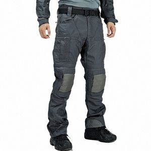 camoue Tactical Pants Men US Army Waterproof Wear Resistant Cargo Trousers Men Elastic Multi Pockets Paintball Pant G7OO#