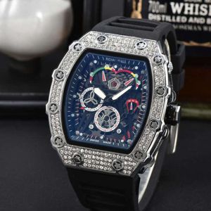 Richardmill Milles Orologio di Lusso DateJust Nowy moda Student Kwarc Watch Win Wine Busket Mens Watch Kobiet Student Watch Tide Watches Wysokiej jakości relojes