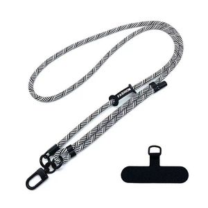 50pcs Universal Cell Phone Straps & Charms Mobile Lanyard Crossbody Camera Strap High-end Neck Mountain Climbing Free adjustment Wholesale 10 color selection 7MM