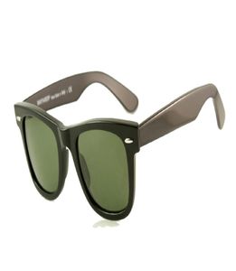 Vender clássico 2140 óculos de sol dos homens designer de alta qualidade preto quadrado eyewear ladys moda verde vidro lente óculos 50mm4051455