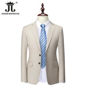 13 Color S-6XL Male Blazer Solid Color Classic Formal Business Mens Suit Jacket Groom Groomsmen Wedding Dress Party Social Coat 240313