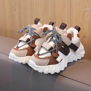 Autumn Winter Children;s Sneakers Boys Plus Cashmere Warm Sport Shoes Girls Nonslip Casual Student Toddler Shoe 240313