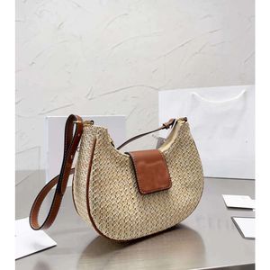 Nuovo arrivato Marca Paglia Borse sotto le ascelle Borsa a tracolla firmata Totes Borse da donna di lusso Borsa da spiaggia estiva Borsa a tracolla Borsa piccola Portafoglio