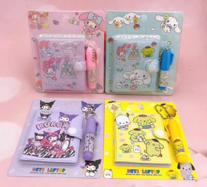卸売小型サイズのかわいい4色Kawaii Purple Melody Cinnamo Roll Style Student Daily Learning Kids Festival Gift School Supplies用