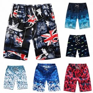 Summer Beach Shorts Szybkie suche męskie menki Siwmwear Briefs 2023 Nowe gorące pnie pływania