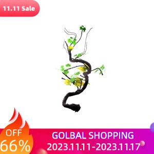 Decor Bendable Cage Habitat Artificial Reptile Vine Snakes Small Animals Branch Spider Pet Supplies Gecko For Lizard Chameleon