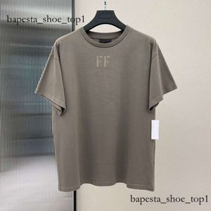 EssentialShorts tshirt mens t 셔츠 디자이너 셔츠 여름 패션 simplesolid 검은 편지 인쇄 tshirts 탑 백인 남성 캐주얼 느슨한 여자