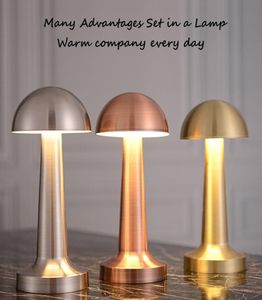 Lâmpadas de mesa Touch vintage Bedroom Bedside Lamp Bar Bar portátil USB LUZES NOTIVAS LIVRAS CARGACIAIS DE DECLOME