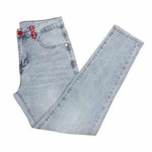 2023 New Jeans Men Fi Hole Streetwear Straight Jeans Spring Summer Moto & Biker Skinny Casual Denim Pants For Men y2k L2hJ#