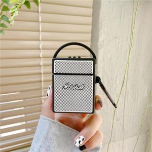 Retro Lautsprecher Musik Stereo 3D Fall Für AirPods 1 2 Pro Box Weiche Silikon Drahtlose Bluetooth Kopfhörer Schutzhülle Funda7202890