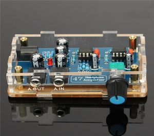 シングル電源ポータブルHIFIヘッドフォンアンプPCBアンプDIYキットDA47イヤホンアクセサリー電子部品2806033