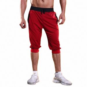 2021 NOWOŚĆ MĘŻCZYZN JOGGER Casual Slim Shorss