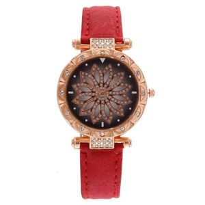 Starry Sky Time поворачивает женское Quartz Quartz Watch Watch