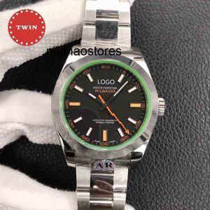 Watches for Men Classic version 116400 Luxury Factory 904 Steel 3131 Movement Sapphire Mirror Waterproof Diamond Crystal Luminous Watch