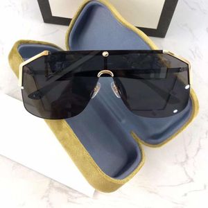 Óculos de sol cinza preto dourados Óculos de sol 0291 homens de sol tons de óculos Eyewear UV400 Proteção com Box4569985