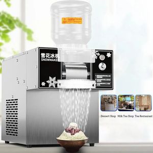 220v Ticari Kar Tanesi Buz Makinesi 60kg / 24 saat kar buz üreticisi Kore Bingsu Makinesi Kar Taşacalı Maker